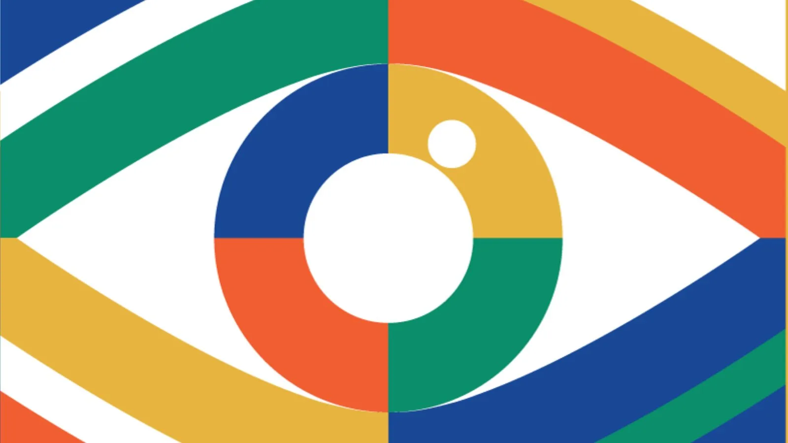 Identidad gráfica Lunettes, ícono de ojo