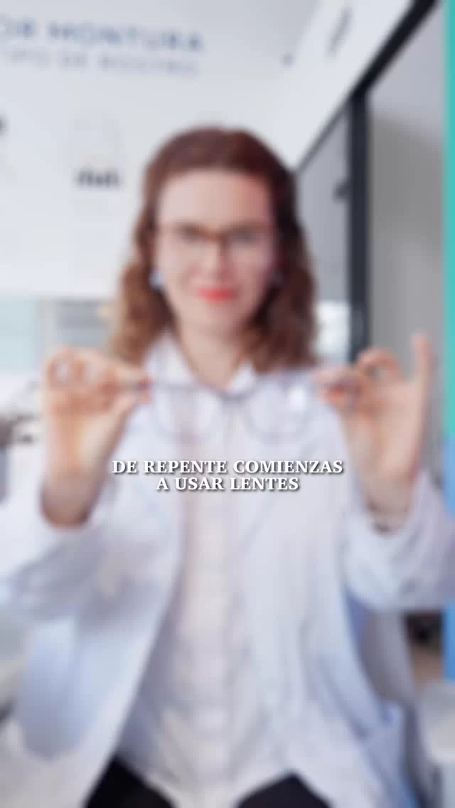 La vida viendo bonito es más bonita. 
Cuantos cuatro ojos por aquí?